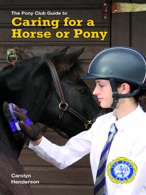 cover image of CARING FOR a HORSE OR PONY